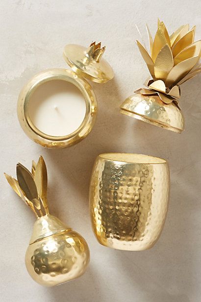Gleaming Isla Candle | Anthropologie (US)