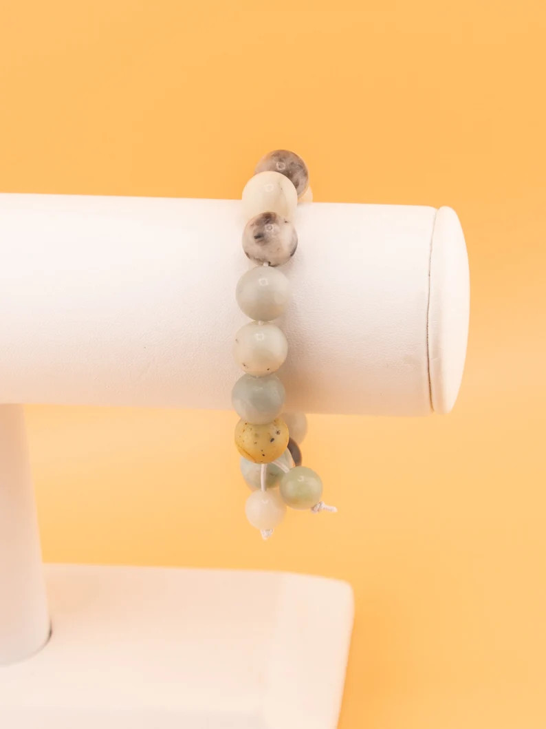 Grande Dos Amazonite Gemstone Bracelet - Etsy | Etsy (US)