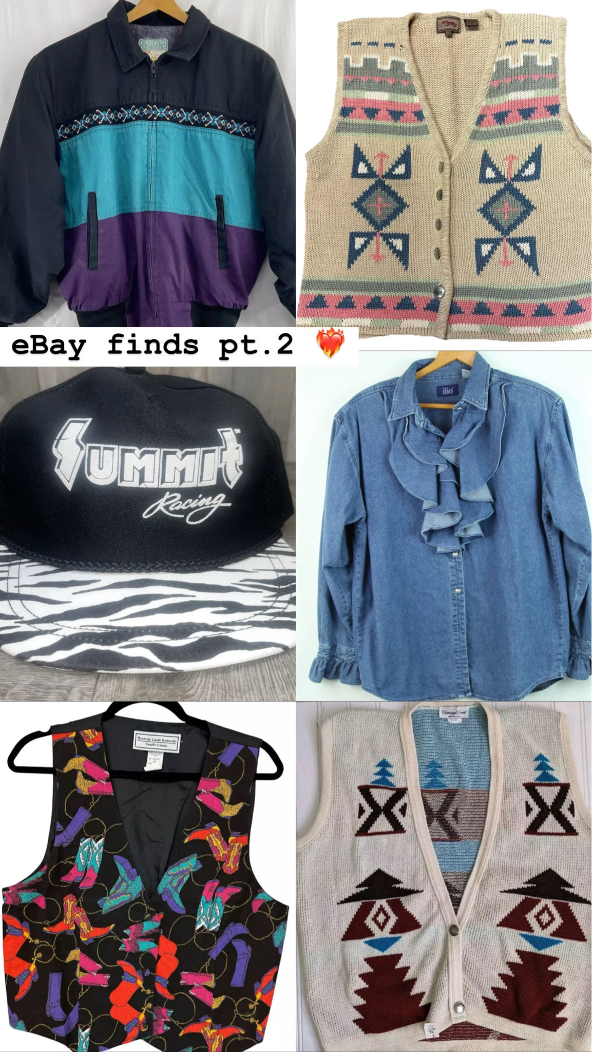 eBay finds pt. 2! Mostly large sizes 