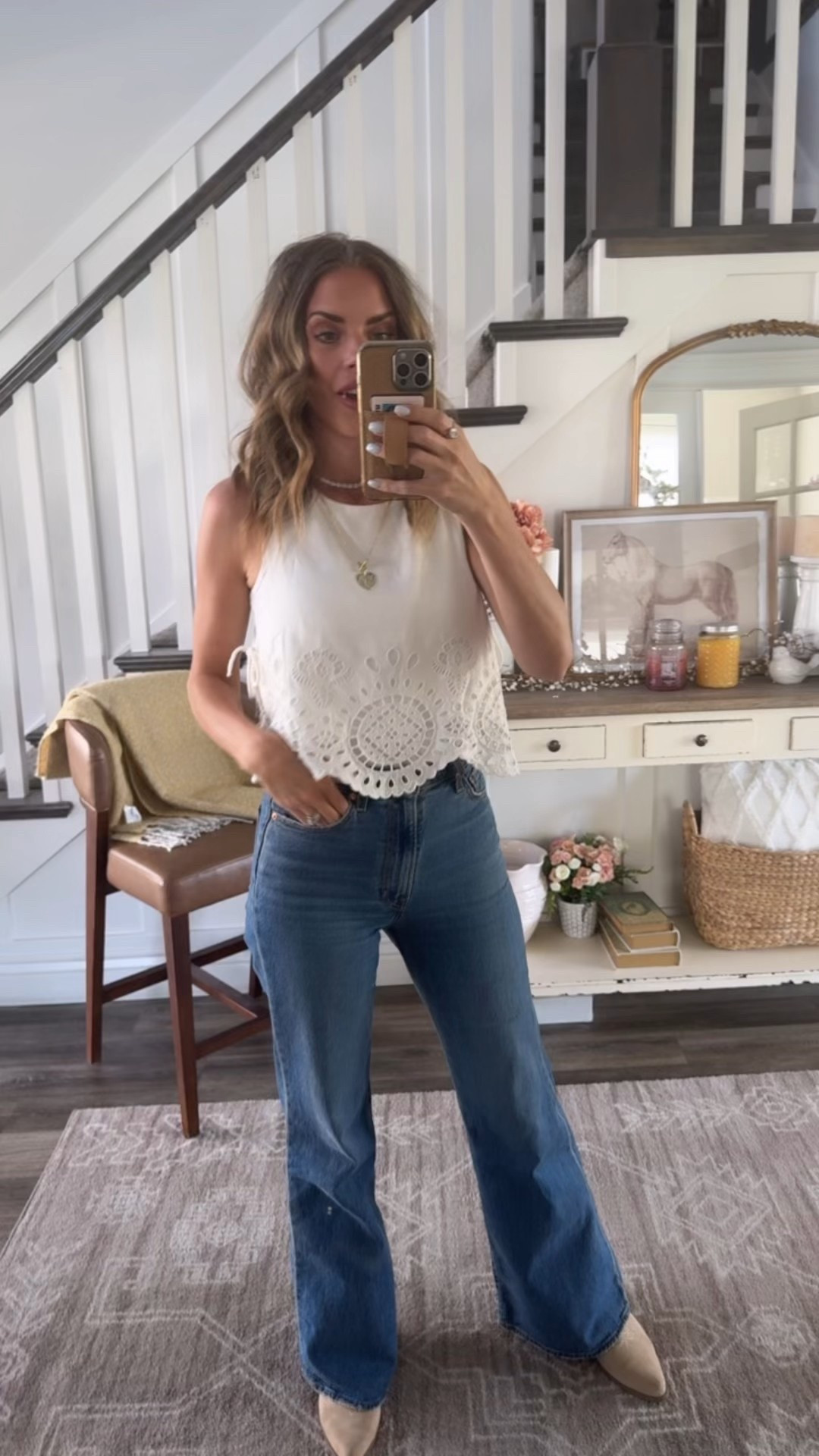 Loving this top and the current weather situation! 