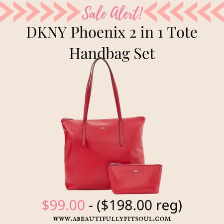 50% off DKNY Phoenix 2 in 1 Tote Handbag Set. Purse sale, handbag sale, tote bag sale, Macy’s Black Friday Sale. 

#LTKCyberweek #LTKitbag #LTKsalealert