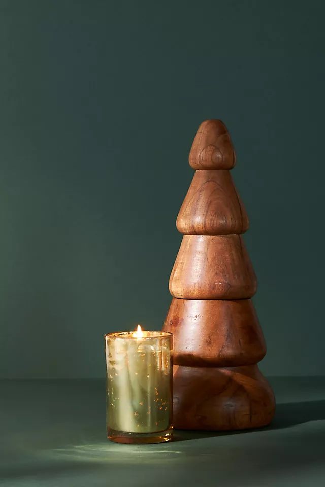 Wooden Tree Candle | Anthropologie (UK)