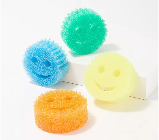 Scrub Daddy Set of (3) Multi-Color 4-Piece Sponge Gift Sets - QVC.com | QVC