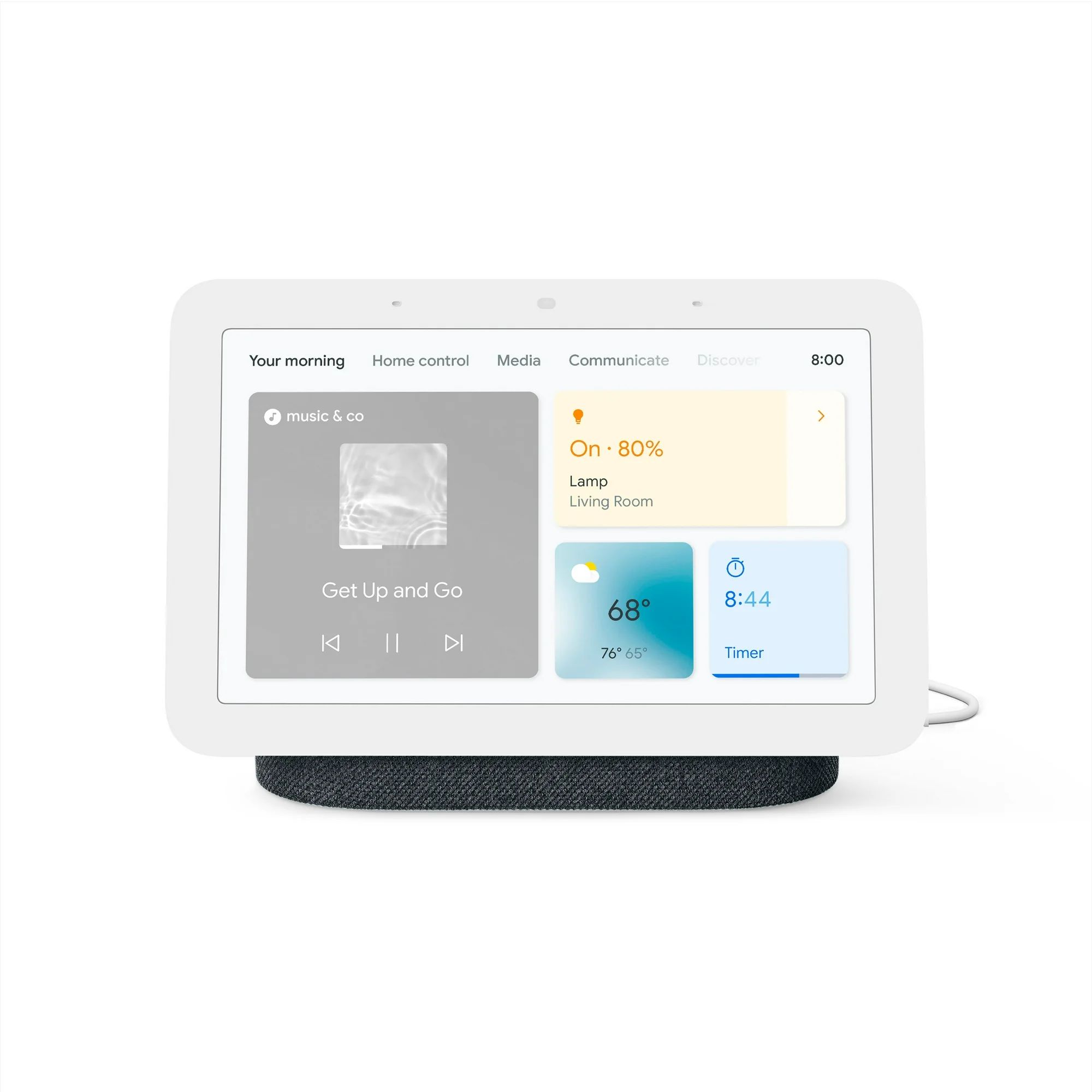 Google Nest Hub 2nd Gen - Smart Home Display with Google Assistant - Charcoal | Walmart (US)