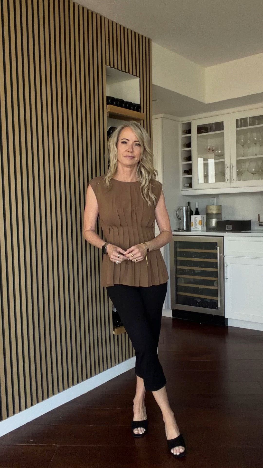 Capris are officially making their comeback for fall—and I’m here for it. This black pair feels so chic styled with a pleated brown top and simple heels. A polished, modern way to wear one of fall’s biggest returning trends.

#LTKPetite #LTKOver40 #LTKootd