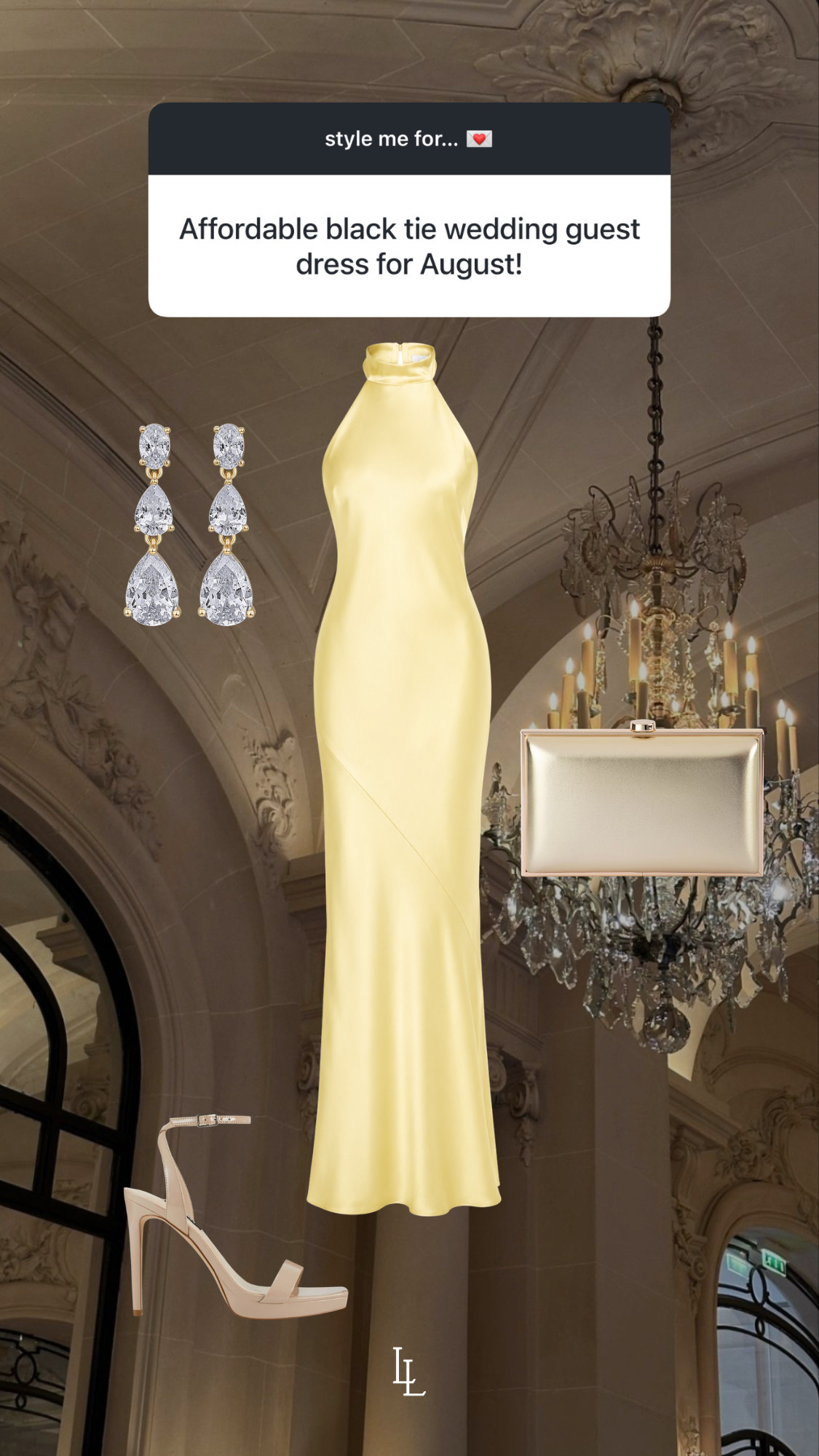 style inspo for an affordable black tie wedding guest dress!  

 #LTKWedding