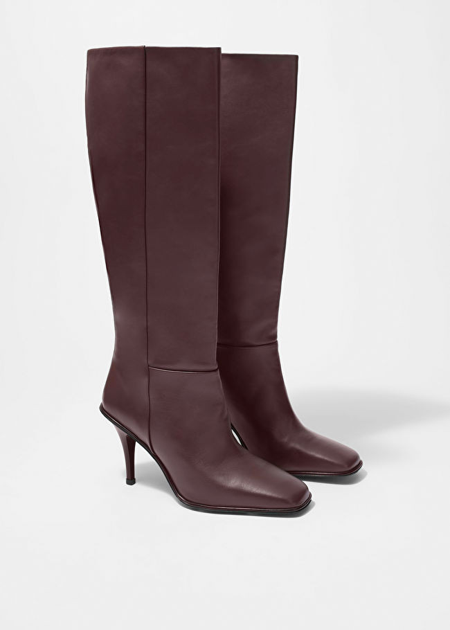 Classic Leather Knee Boots | & Other Stories (EU + UK)