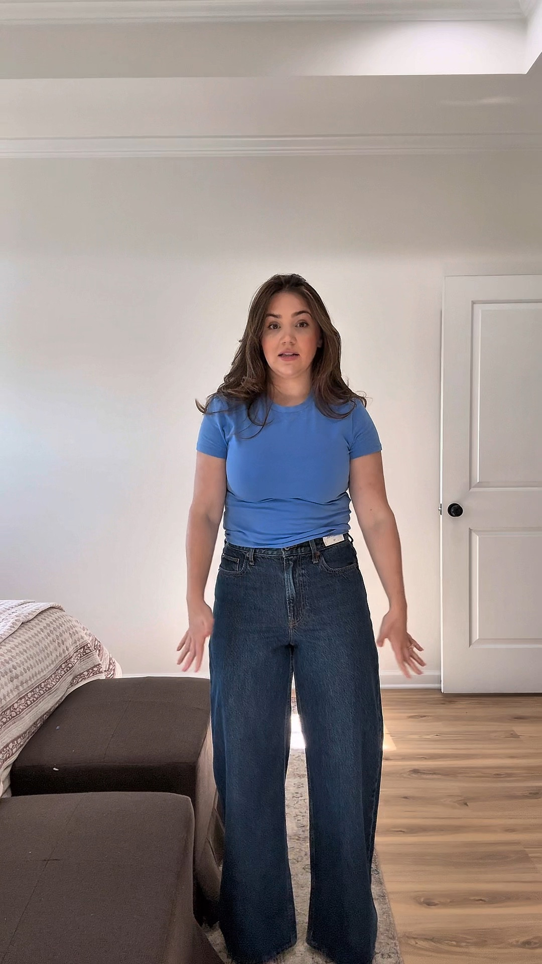 Abercrombie jeans SHORT vs REGULAR on a 5’2 girly!!

#LTKSaleAlert #LTKStyleTip