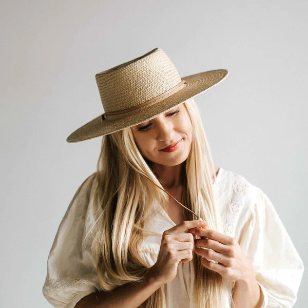 Aiden Straw Pork Pie | Gigi Pip