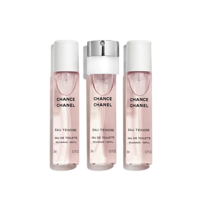 CHANCE EAU TENDRE Eau de Toilette Twist and Spray (EDT) - 3x0.7 FL. OZ. | CHANEL | Chanel, Inc. (US)