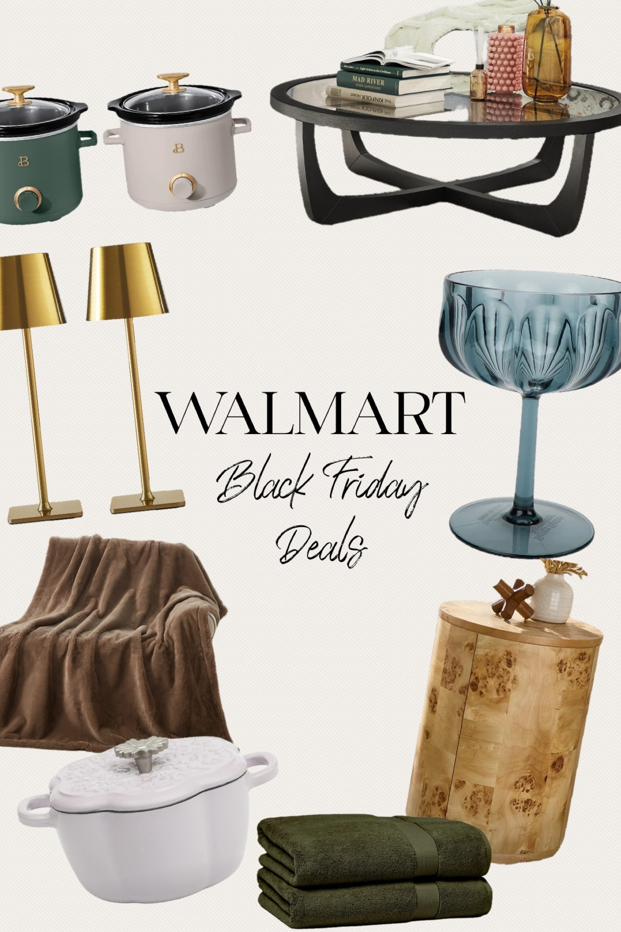 Walmart Black Friday deals! Home decor, lots of great deals from Beautiful by Drew Barrymore, Better Homes and Gardens and Mainstays. Coffee tables side tables end table lamps crockpot

#LTKCyberWeek #LTKGiftGuide #LTKHoliday