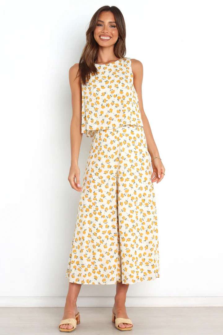 Riley Jumpsuit - Yellow | Petal & Pup (US)