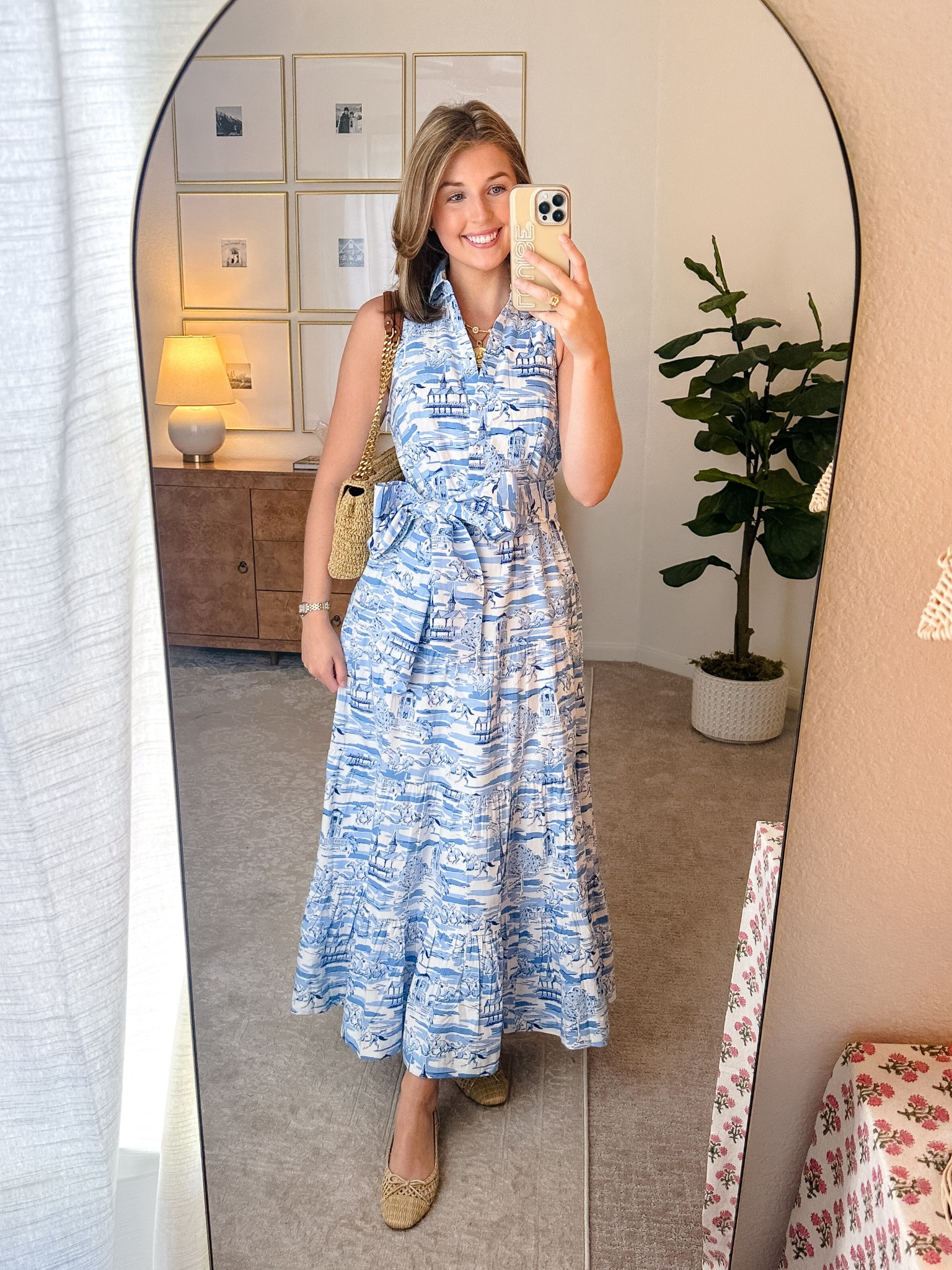 Outfit for church this morning! Wearing a 2 in dress 