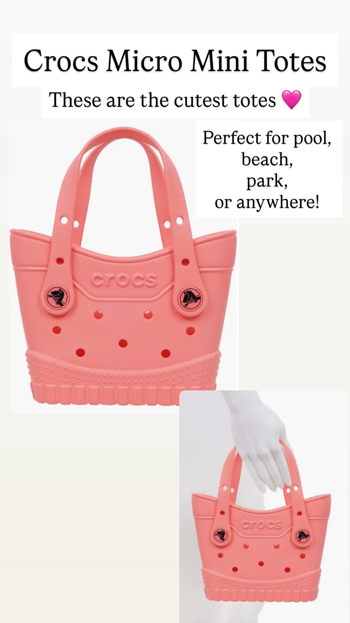 Crocs micro totes are the cutest!!! 

#LTKKids