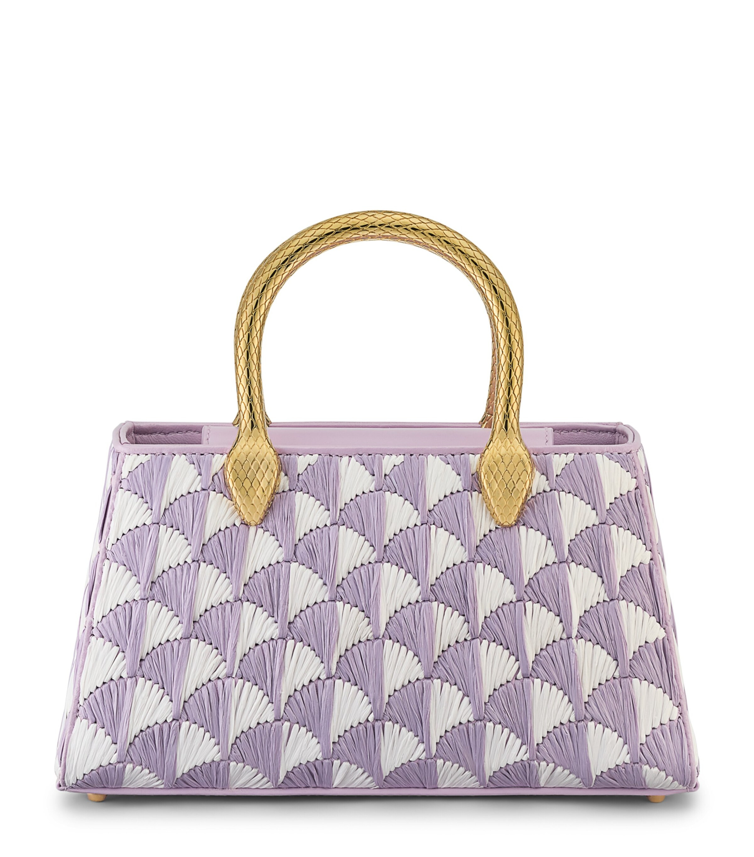 Raffia Serpentine Duette Top-Handle Bag | Harrods UK