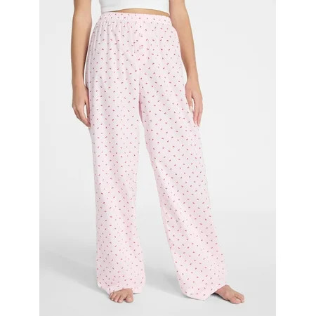 No Boundaries Sleepwear Cotton Boxer Pants 31 Inseam Women s XS-XXL | Walmart (US)