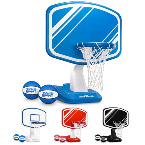GoSports Splash Hoop Swimming Pool Basketball Game, Includes Poolside Water Basketball Hoop, 2 Balls and Pump – Choose Your Style | Amazon (US)