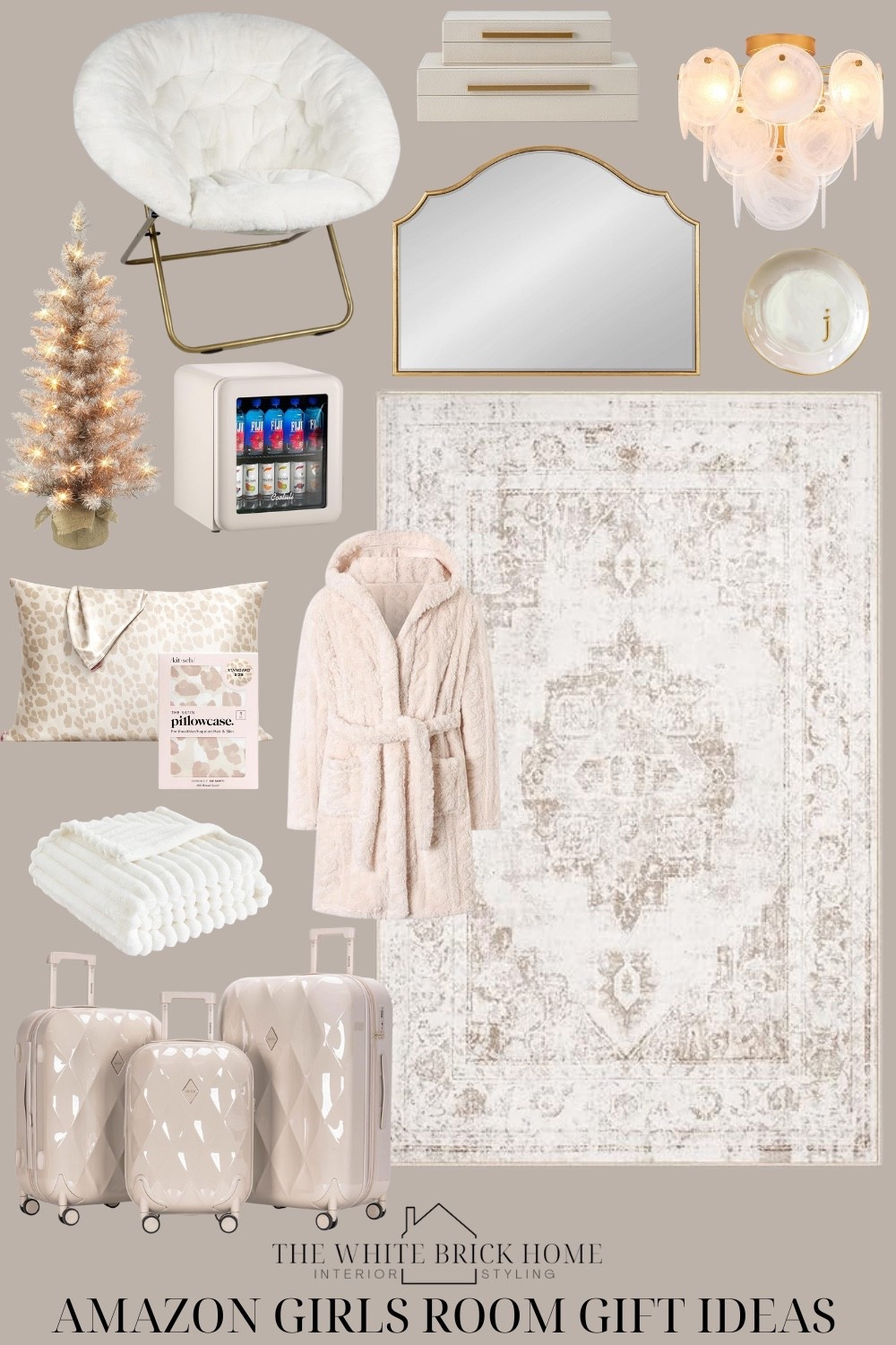Soft and sophisticated, blush and taupe bedroom decor makes the perfect Christmas gift, bringing in a cozy, holiday glow this gift giving season! 

Girls room, girls bedroom, kids room, kids bedroom, teen girl, teen girl bedroom, Amazon, Amazon home, Amazon girls bedroom, teen girl bedroom, teen girl gift ideas, teen gift ideas from Amazon. Amazon gift ideas, home decor, girls room chair, girls room rug, girls room mirror, girls room decor, girls room lighting, home design, girls room design, girls room ideas, gift giving, tween girl gift ideas 

#LTKHome #LTKHoliday #LTKGiftGuide
