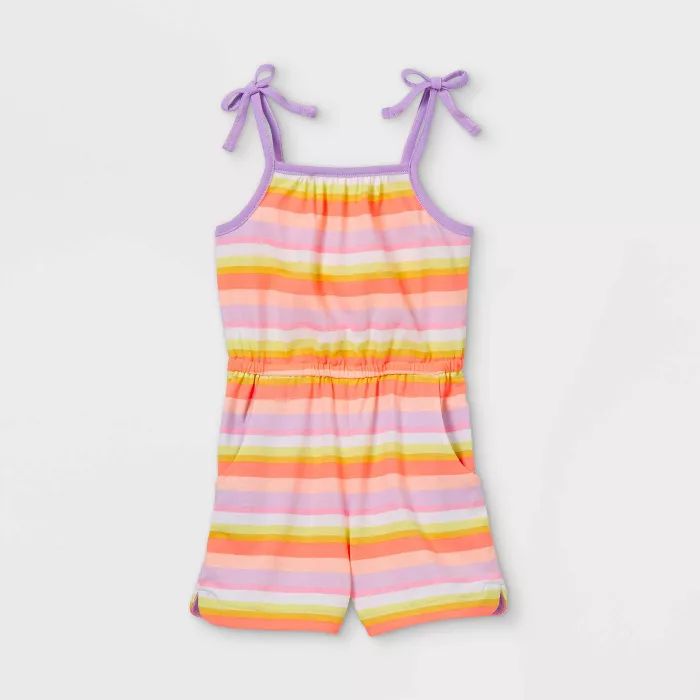 Toddler Girls' Tank Romper - Cat & Jack™ | Target