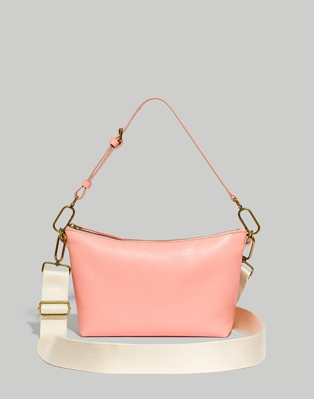 The Leather Carabiner Crossbody Sling Bag | Madewell