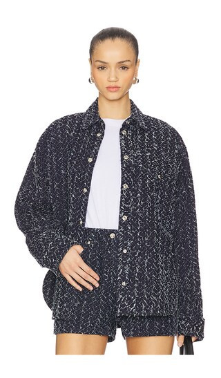 IRO Velini Cardigan in Blue. - size 42 | Revolve Clothing (Global)