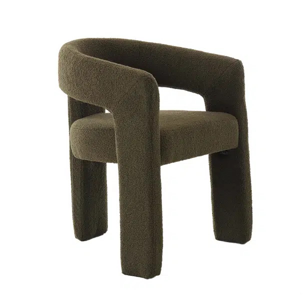 Upholstered Metal Armchair | Wayfair North America