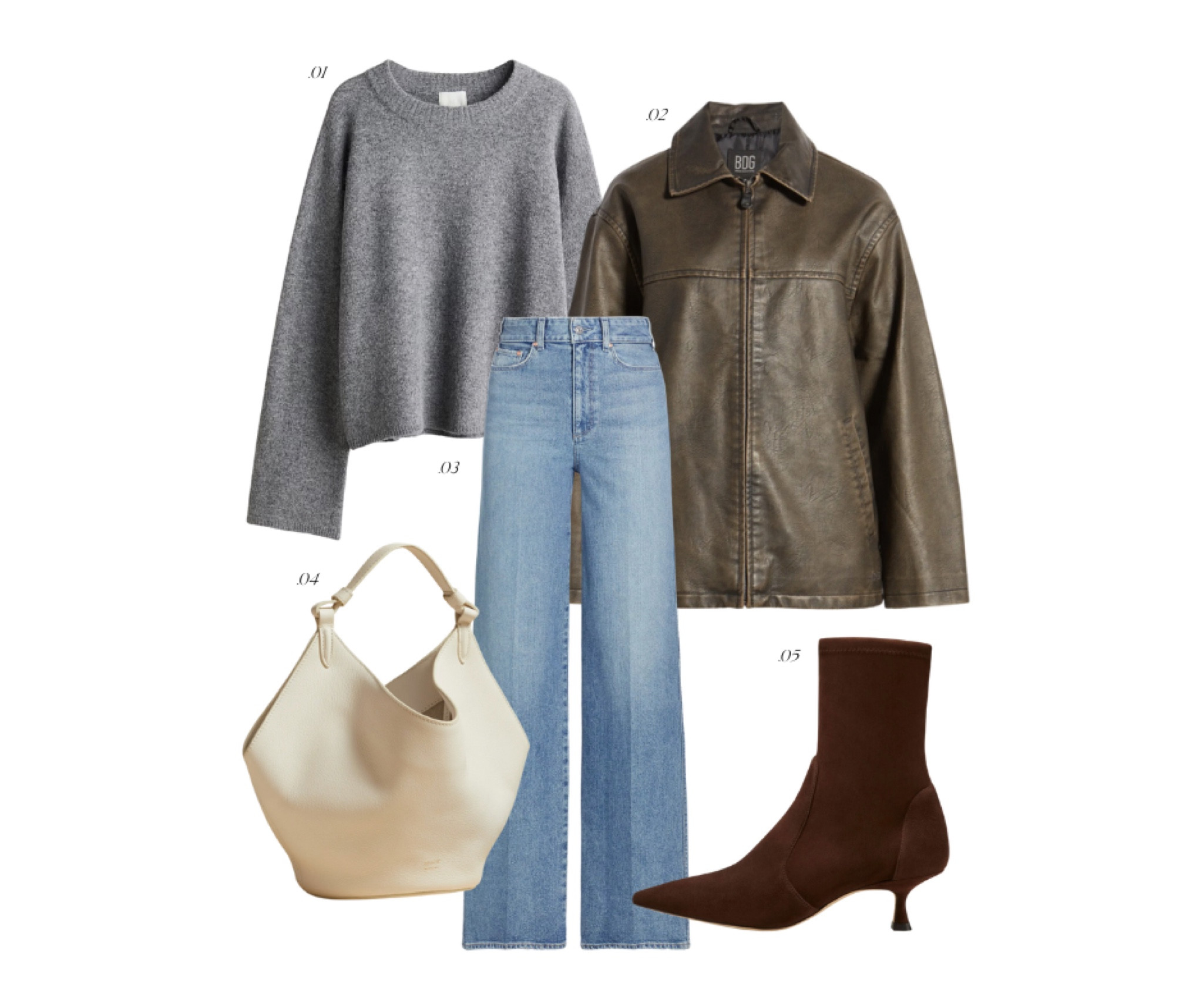 Fall Sweaters // Leather Jacket // Leather Tote Bag // Suede Booties // Fall Fashion 

#LTKStyleTip #LTKSeasonal #LTKShoeCrush