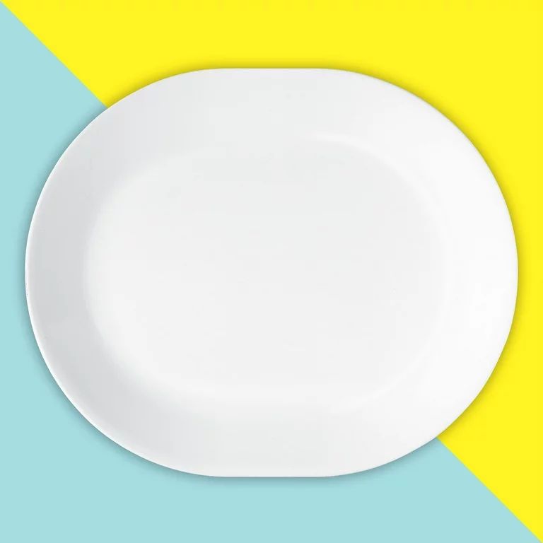 Corelle Classic Winter Frost White, Serving Platter, 12.25" | Walmart (US)