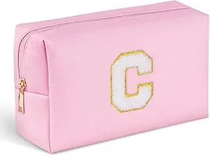 TOPEAST Gifts for Friends Female Mom, Cute Makeup Bag Small Pink Cosmetic Bag Travel Toiletry Bag... | Amazon (US)