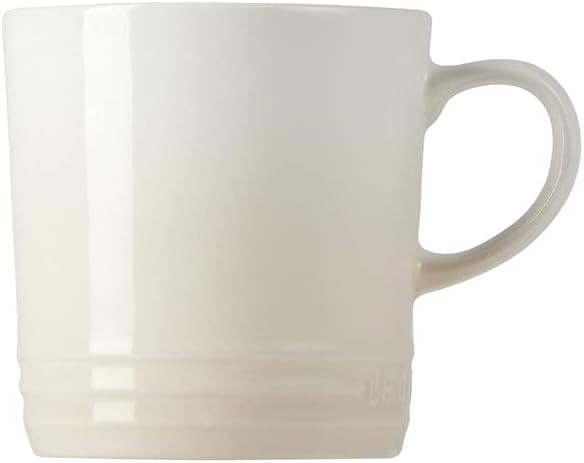 Le Creuset Stoneware Coffee Mug, 350 ml, Meringue, 70302357160002 | Amazon (UK)