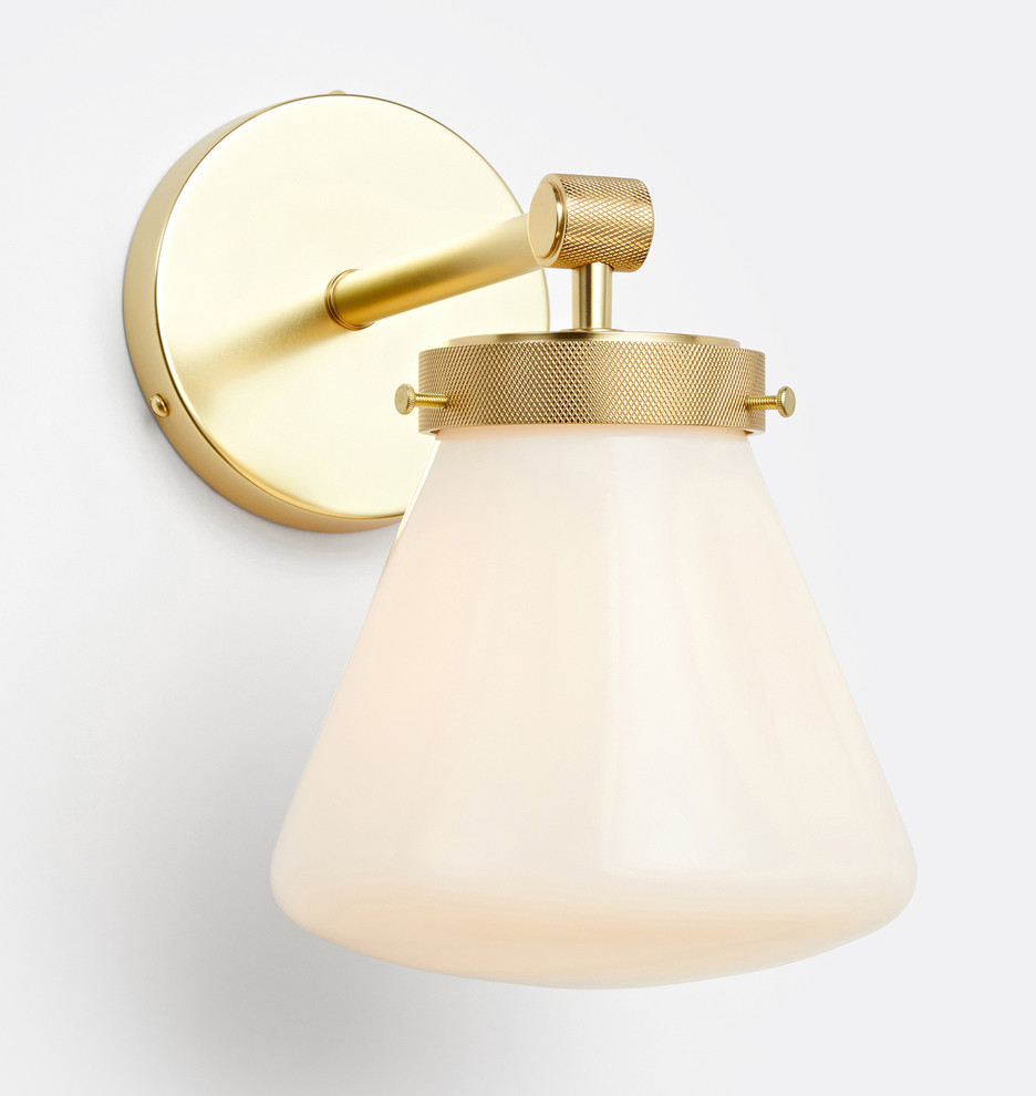 Trask 3-1/4" Fitter Single Sconce
 | Rejuvenation | Rejuvenation