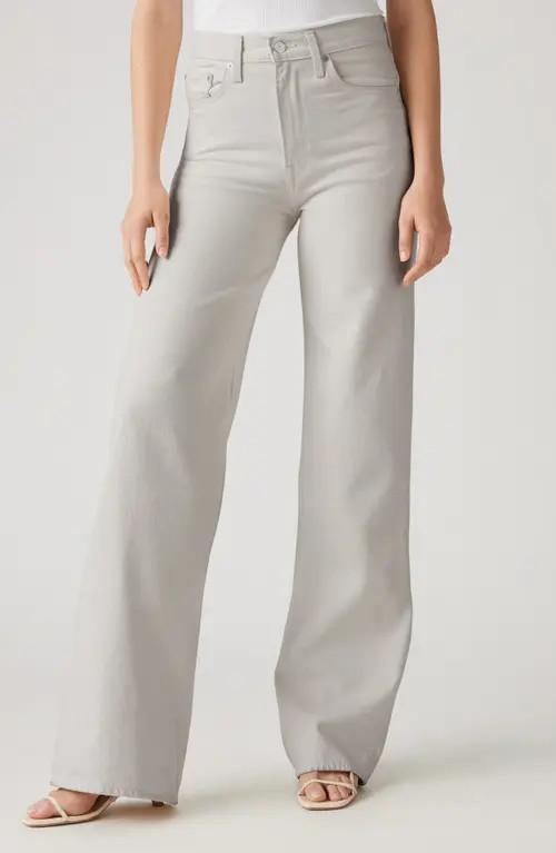 levi's Ribcage Wide Leg Jeans in Pebbled Path Psk at Nordstrom, Size 32 X 32 | Nordstrom