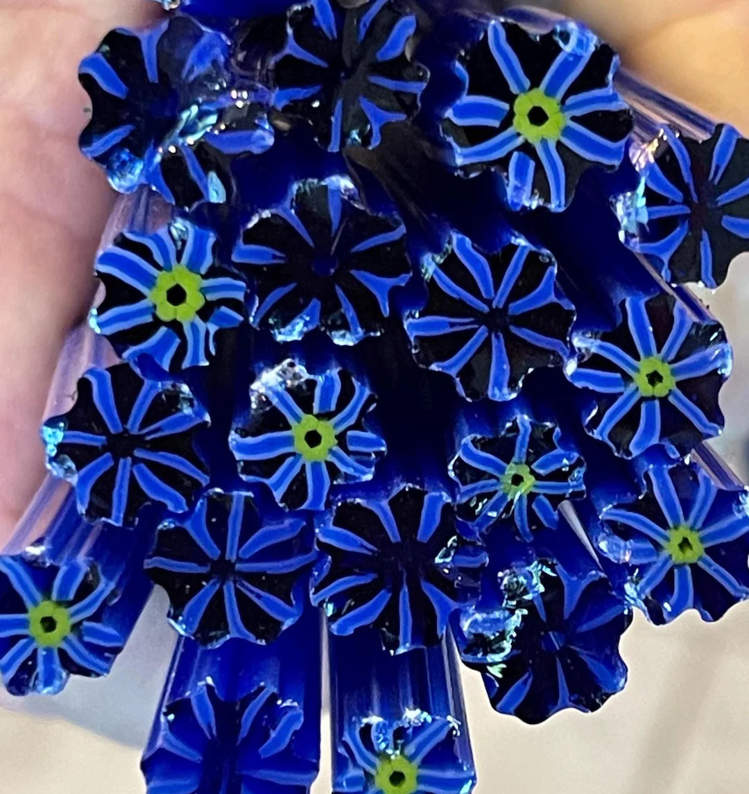 COE 96 Murrini Flowers | Etsy (US)