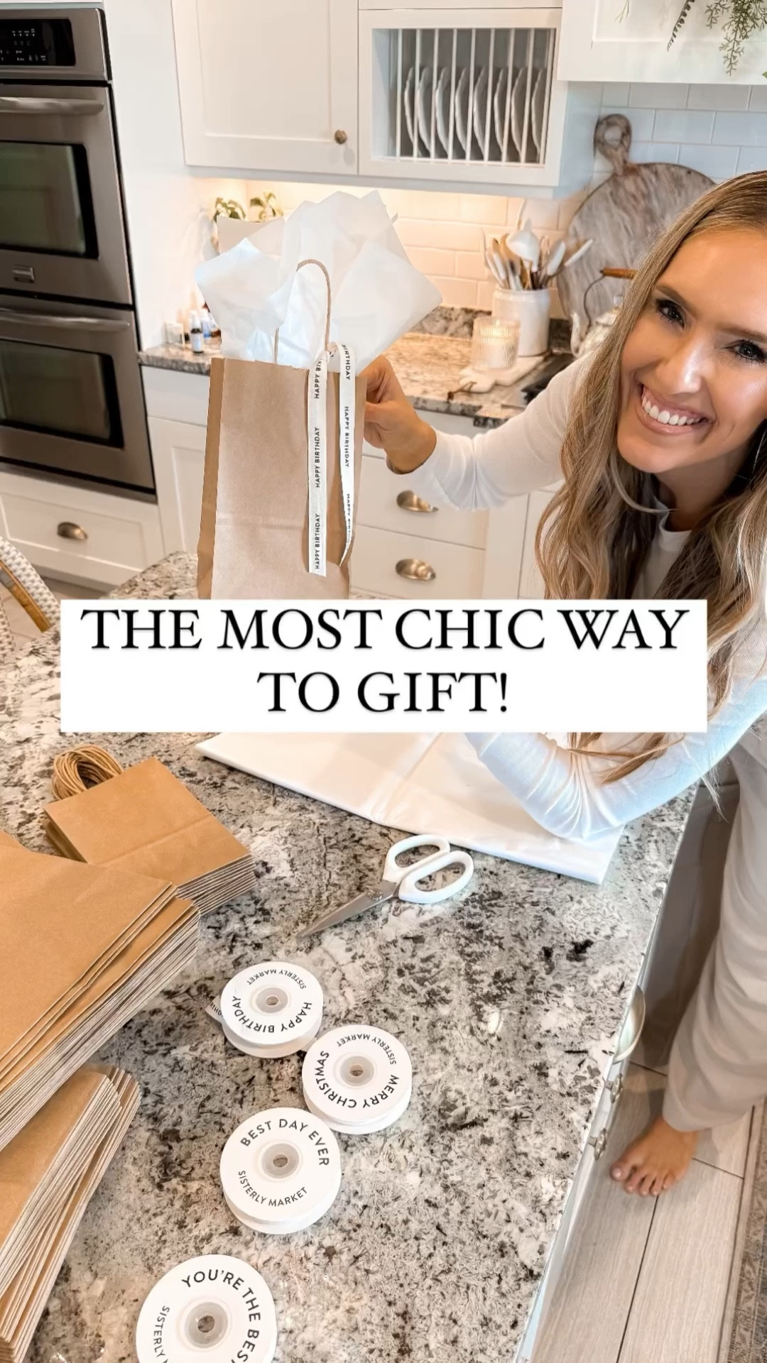 The classiest way to wrap and most simple to keep stocked! I love the variety of ribbon depending on the occasion and how classic the brown wrapping is. Perfect for the minimalist who doesn’t want a million rolls of wrapping paper lying around! I’ve linked it all for you!

Comment GIFT below and I’ll DM you a shoppable link for all items in this Reel! 🙌🏻

You do NOT need to spend a lot of money to look and feel INCREDIBLE!

I’m here to help the budget conscious get the luxury lifestyle.

affordable fashion finds /  gift wrap / gifting / diy gift / organization / classic style finds / budget style / budgeting tips / classy style finds

#LTKSeasonal #LTKfindsunder50 #LTKparties