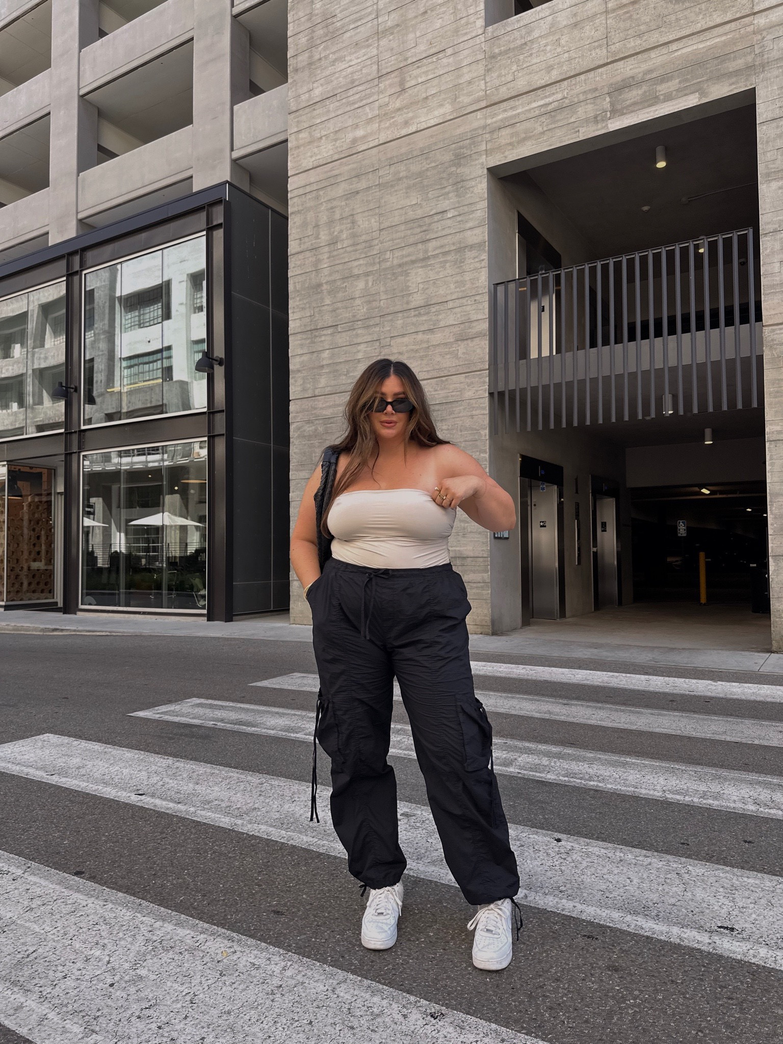 Fall outfit inspo!! 

Black cargo pants, strapless top, Abercrombie fashion  

#LTKstyletip #LTKSeasonal #LTKmidsize