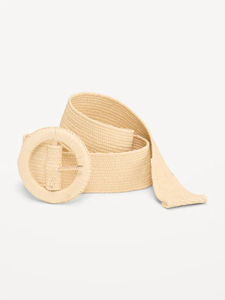 Raffia Belt | Old Navy (US)