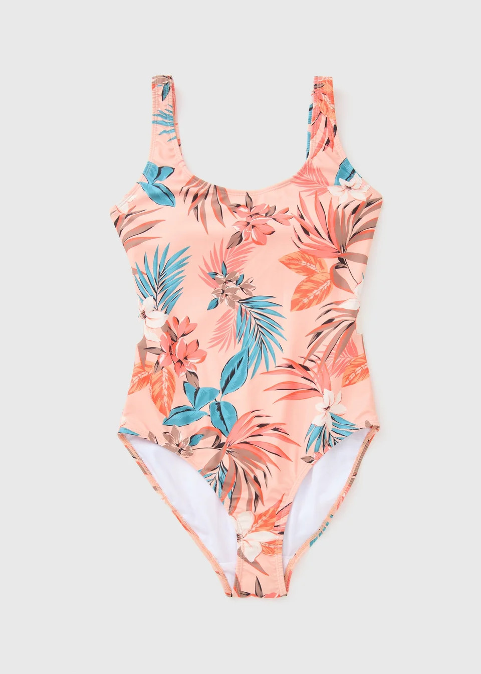 Coral Tropical Swimsuit | Matalan (UK)