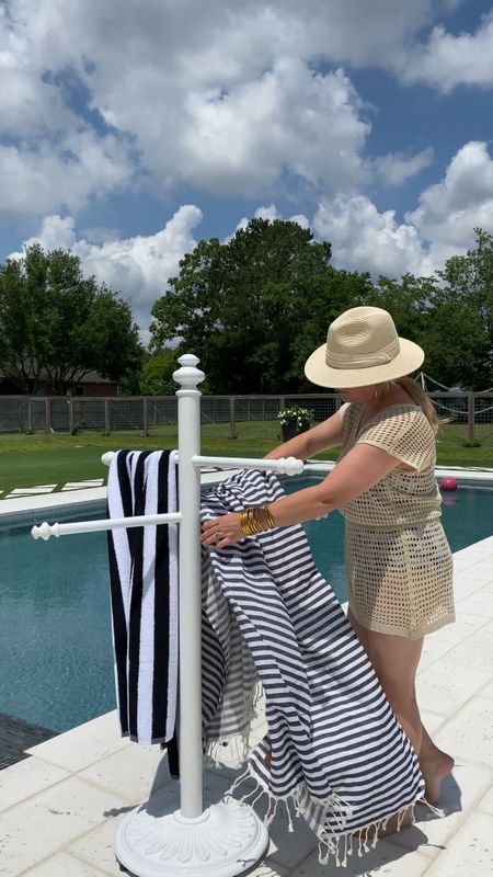 Our best selling towel stand is the lowest price I have ever seen it plus free shipping! 

Outdoor furniture / patio furniture / swim / pool / pool furniture / swimsuit / vacation outfit / beach 

#LTKSwim #LTKSaleAlert #LTKHome
