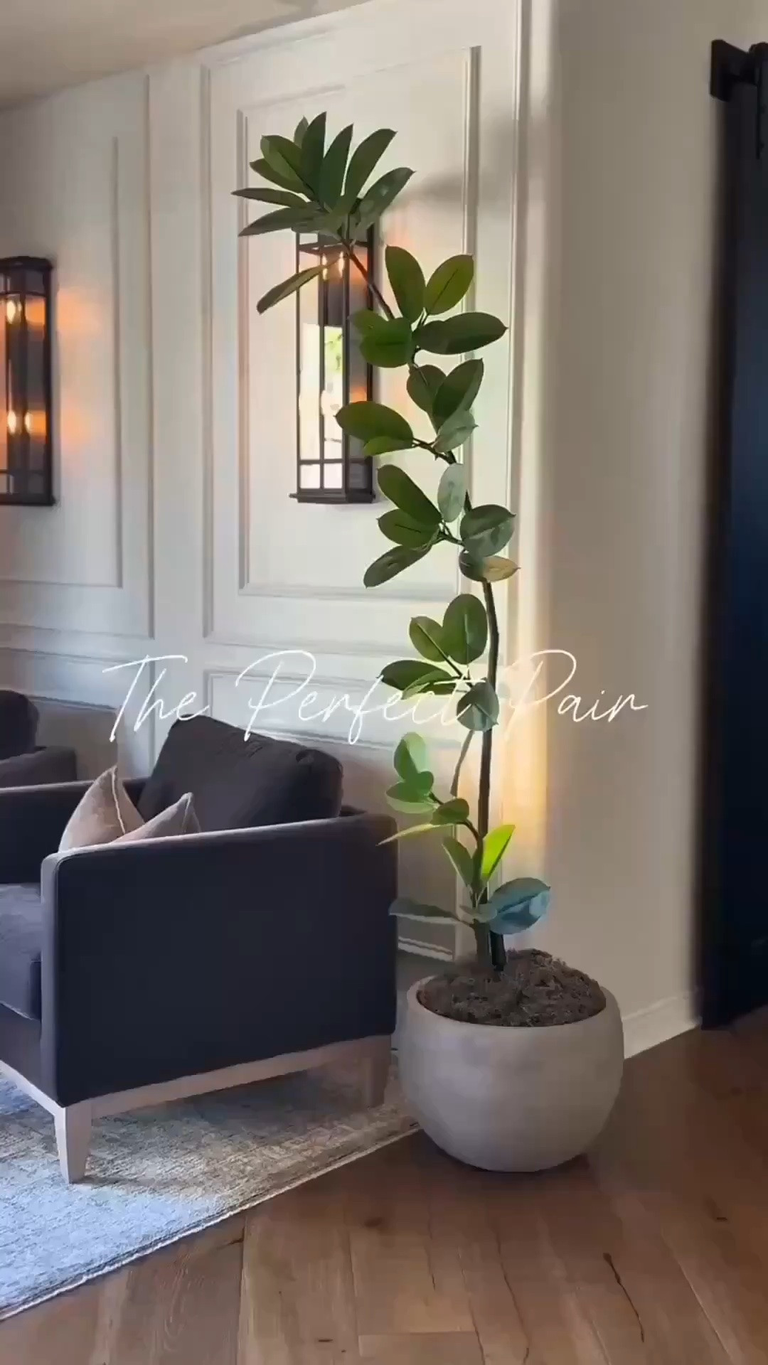 Sleek concrete planter + simple faux tree = pure perfection 😍

A pop of greenery instantly brightened this little corner, and the shape and size of the planter complement the faux tree so beautifully. It’s always the little styling details that make a space feel intentional 🌿🌅
Curtain details from this post:
Style: Jawara Luxury Linen Cotton Curtain Pleat
Color: Oatmeal
Header Style: Triple Pleat
Liner Type: Blackout
Panels Used: Four
Memory Shape: Yes


#homedecor #moderndesign #amazonhome #amazonfinds #aesthetichomedecor #interiordesign #fauxtree #moderndecorinspo #livingroominspo #modernhouseaesthetics

#LTKHome #LTKvlog #LTKdayinmylife