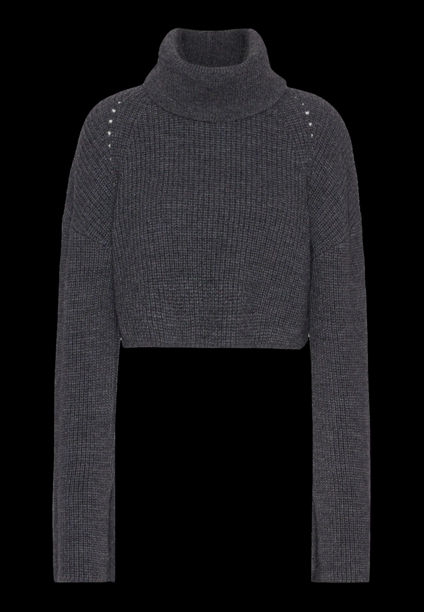 Buy Aimee Knit Turtleneck - Dark Grey by Birgitte Herskind - Knitwear cdj77yirhs46 | Seezona | Seezona