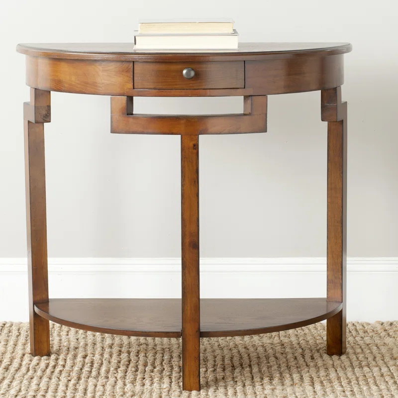 Evangelyne 31.9'' Solid Wood Console Table | Wayfair North America