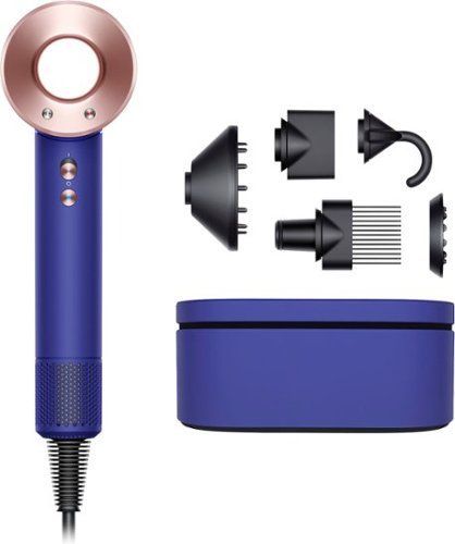 Dyson - Supersonic Hair Dryer - Vinca Blue/Rosé | Best Buy U.S.