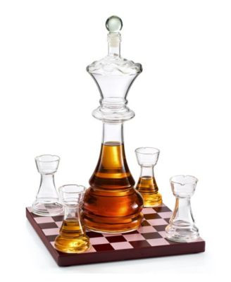 Chess Decanter, Set of 5 | Macy's