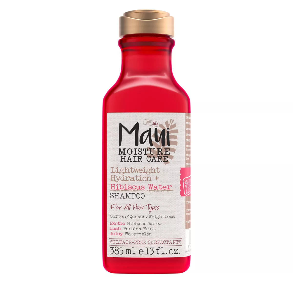 Maui Moisture Lightweight Hydration + Hibiscus Water Shampoo - 13oz | Target