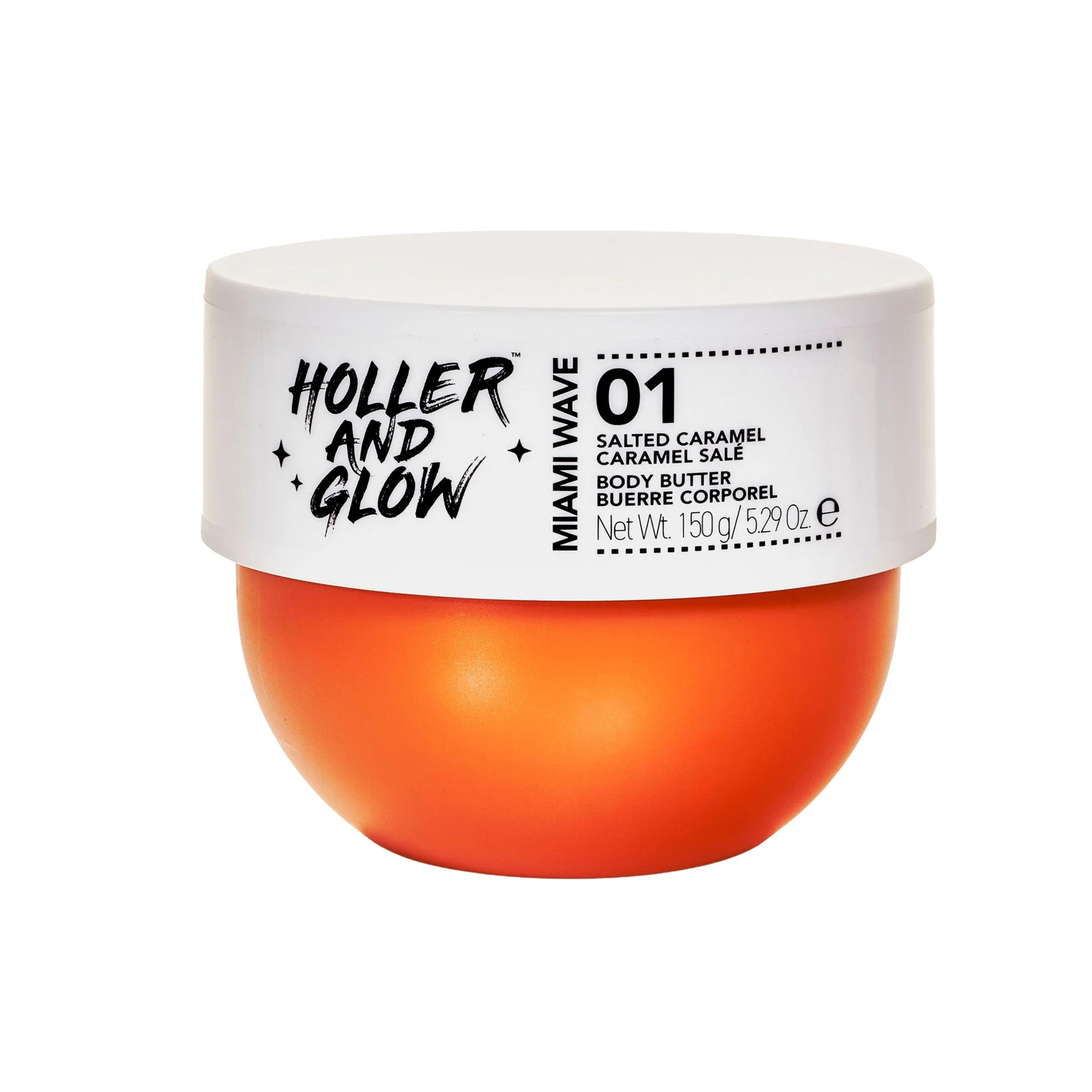 Holler And Glow Miami Wave Salted Caramel Body Butter, 150g/5.29 oz | Walmart (US)
