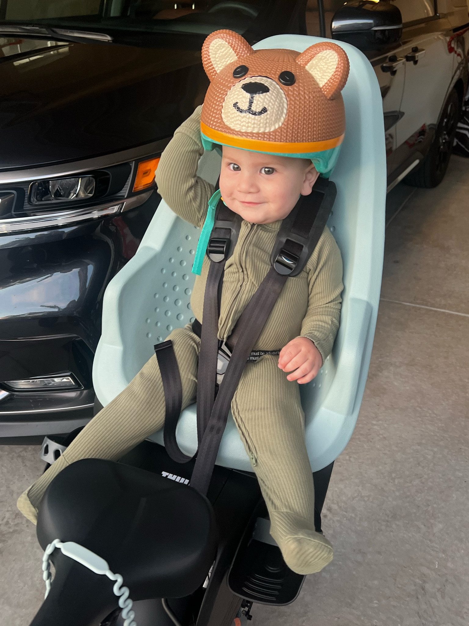Bike baby! Alden loves his bike seat and helmet. I highly recommend both if you want to have some family adventures! 

#LTKActive #LTKKids #LTKBaby