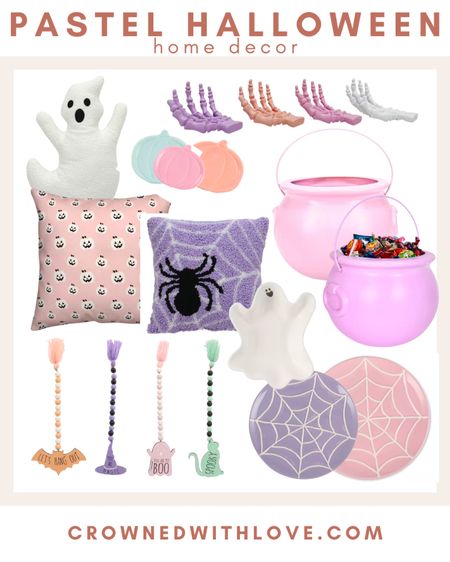 Pastel Halloween home decor 

#LTKhome #LTKFind #LTKSeasonal