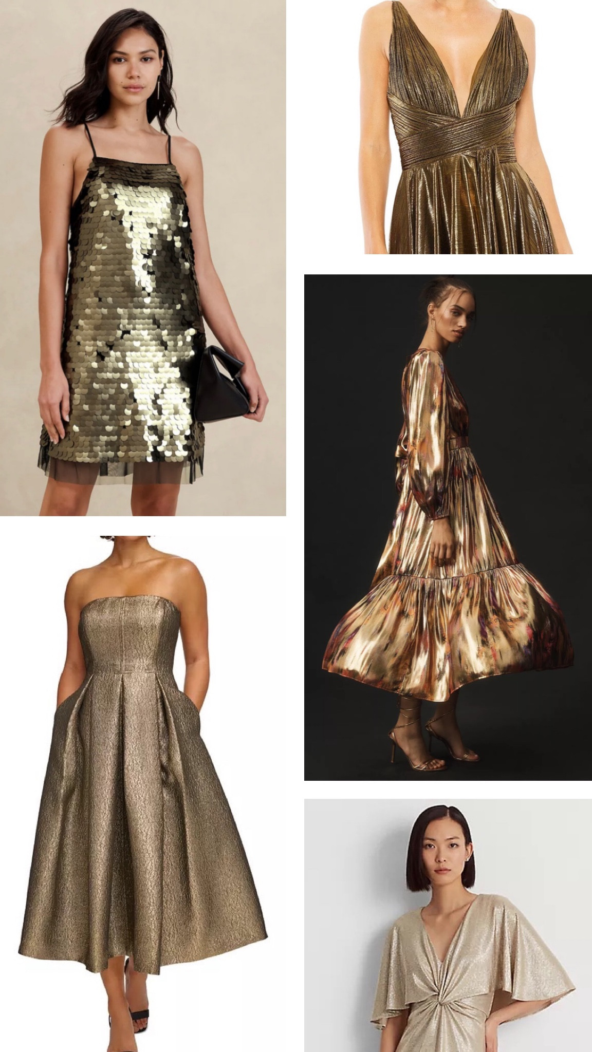 all that glitters ✨gold glam dresses for the holiday/ party season

#LTKwedding #LTKparties #LTKHoliday