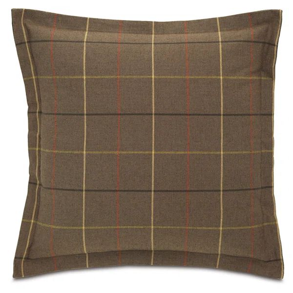 Chalet Alpine Home Alps Plaid Throw Pillow Cover & Insert | Wayfair North America