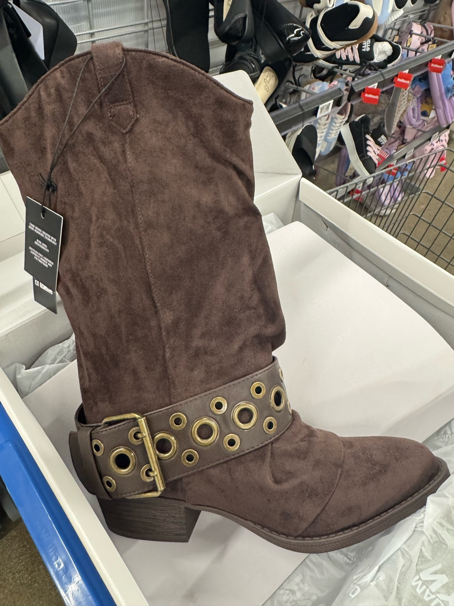 Walmart✨ Madden NYC Women's Faux Suede Western Belt Boots

#LTKootd #LTKSeasonal #LTKTravel